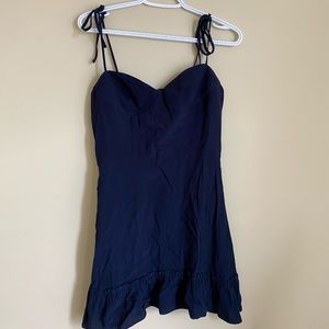 Aritzia Sunday Best Maxwell Mini Dress with Tie Straps